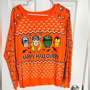 Marvel Comics Super Heroes Avengers Halloween Juniors SweatShirt